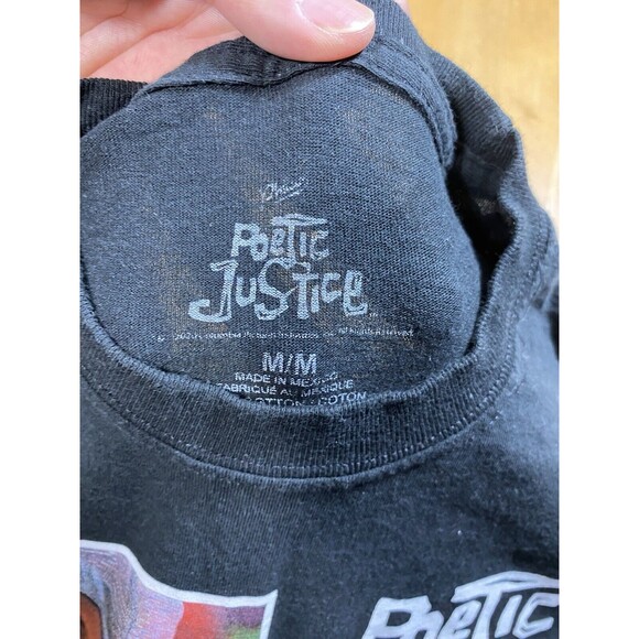 Tupac Shakur Poetic Justice Movie Long Sleeve Shirt Mens Size Medium 18pit2pit - Picture 3 of 5